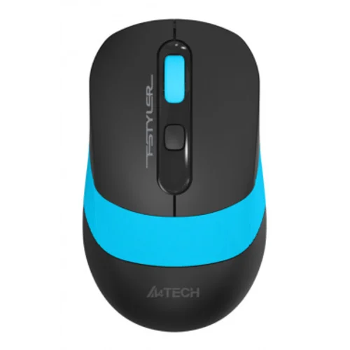 Мышь A4Tech Fstyler FG10S черный/синий оптическая (2000dpi) silent беспроводная USB для ноутбука (4but) Мышь A4Tech Fstyler FG10S черный/синий оптическая (2000dpi) silent беспроводная USB для ноутбука (4but)